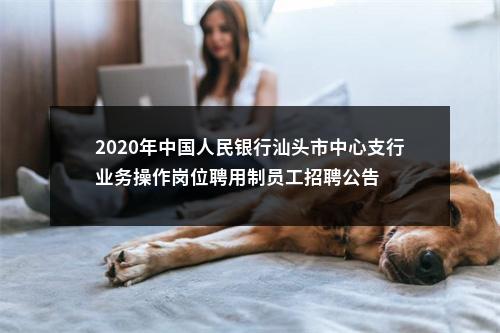 2020年中国人民银行汕头市中心支行业务操作岗位聘用制员工招聘公告 图片